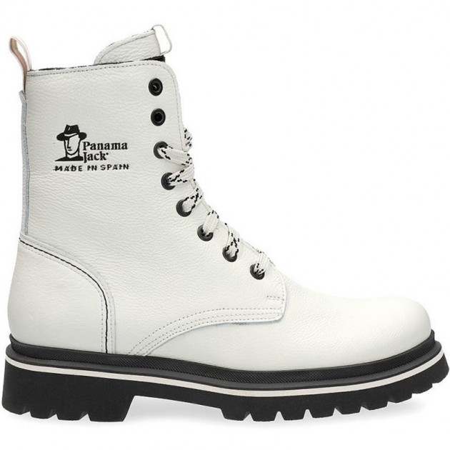 BOTAS PANAMA JACK FORTUNE W WHITE