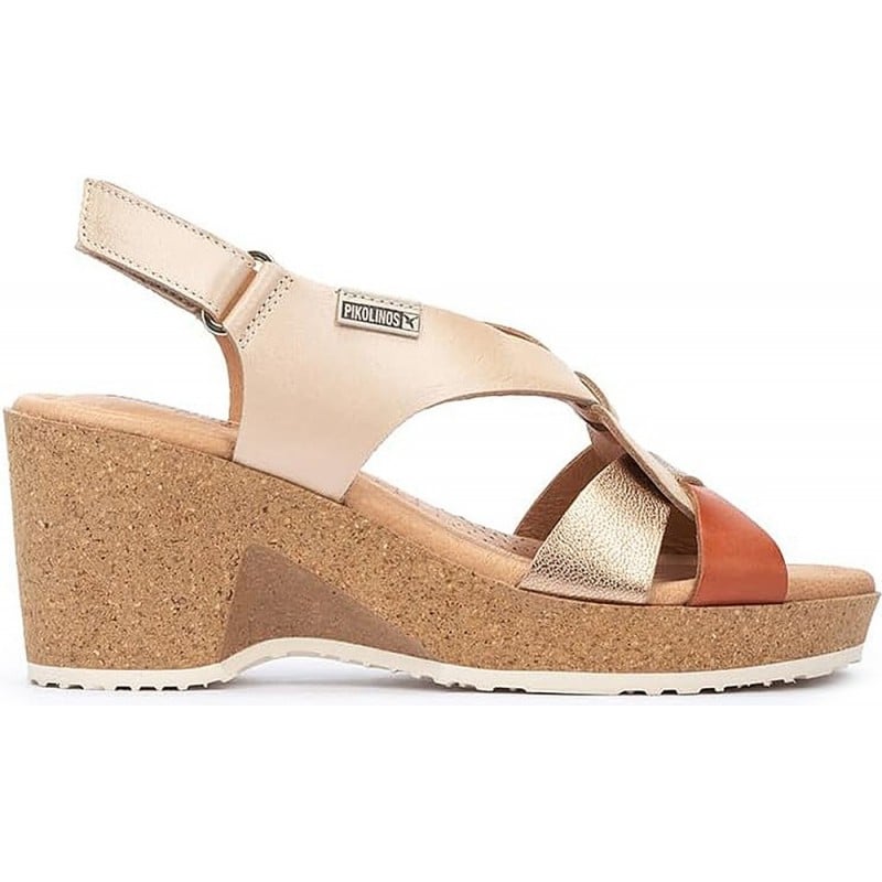 SANDALIAS PIKOLINOS ARENALES W3B-1518CPC1 MARFIL