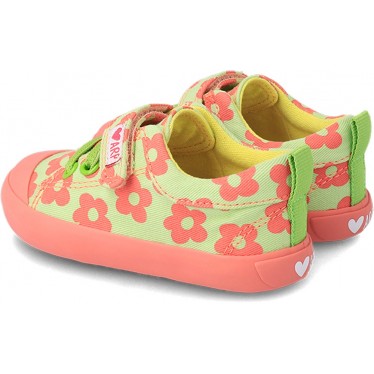 DEPORTIVA AGATHA RUIZ DE LA PRADA LONA FLORES 232926 VERDE_ROSA_FLORES