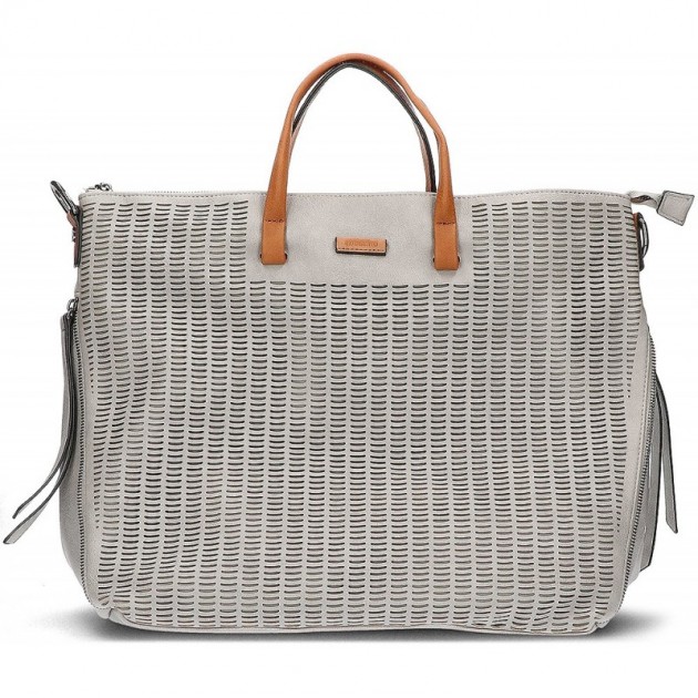 BOLSO ABBACINO SHOPPER 80564 GRIS BOLSO ABBACINO SHOPPER 80564 GRIS