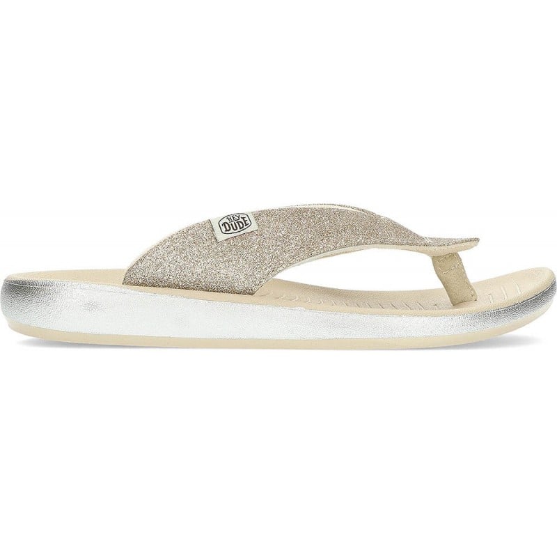 SANDALIAS DUDE MEG GOLD