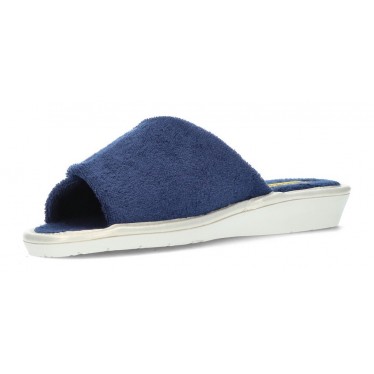 PANTUFLAS NORDIKAS TOALLA 3001B MARINO