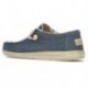 ZAPATOS DUDE WALLY BRAIDED BLUE