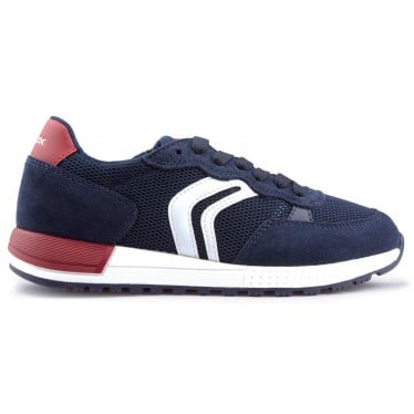 ZAPATILLAS GEOX ALBEN SUM NAVY_RED