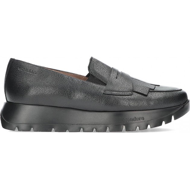 MOCASINES WONDERS A2454 NEGRO