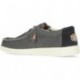 MOCASINES DUDE WALLYKNIT BLACK_CHARCOAL