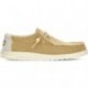 ZAPATOS DUDE WALLY BRAIDED TAUPE
