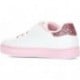 DEPORTIVA LELLY KELLY CON LUZ FALDAS INTERCAMBIABLES LKAL-2284 BLANCO_ROSA