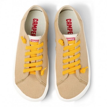 ZAPATILLAS CAMPER PEU RAMBLA VULCANIZADO 21897 BEIGE