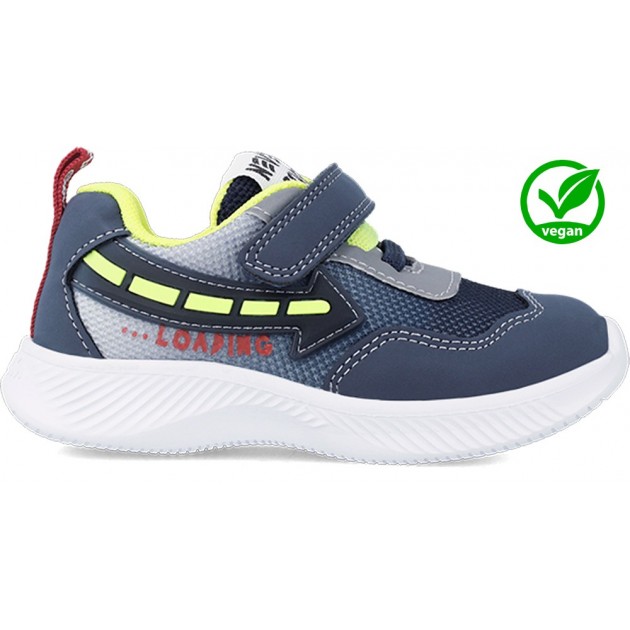 DEPORTIVA CON LUZ GARVALIN 231805-B VEGAN AZUL DEPORTIVA CON LUZ GARVALIN 231805-B VEGAN AZUL