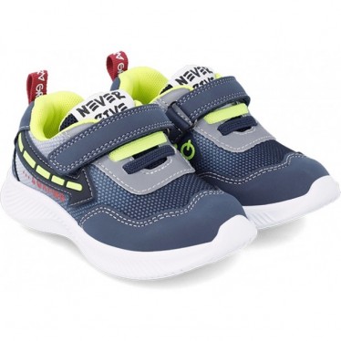 DEPORTIVA CON LUZ GARVALIN 231805-B VEGAN AZUL