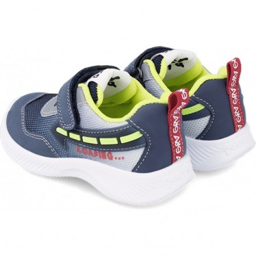 DEPORTIVA CON LUZ GARVALIN 231805-B VEGAN AZUL