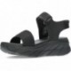 SANDALIAS FLUCHOS AT105 ATOM BLACK