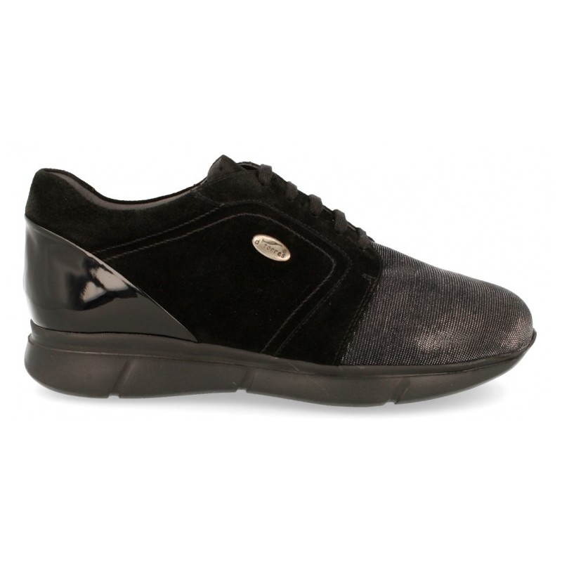 ZAPATILLAS DTORRES BIMBA CORDONES W NEGRO_01