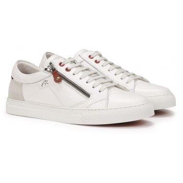 ZAPATOS DE HOMBRE FLUCHOS INDIOS F1410 BLANCO