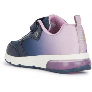 DEPORTIVAS GEOX WISH ASHA SPACECLUB J458VA CON LUZ NAVY_LAVENDER