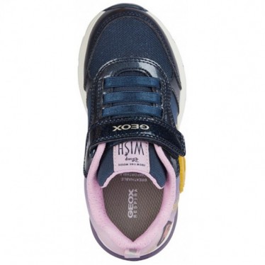 DEPORTIVAS GEOX WISH ASHA SPACECLUB J458VA CON LUZ NAVY_LAVENDER