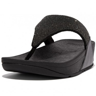 SANDALIAS FITFLOP GB4 LULU OPUL TOE-POST BLACK