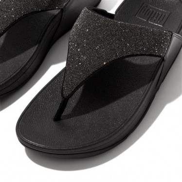 SANDALIAS FITFLOP GB4 LULU OPUL TOE-POST BLACK