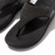 SANDALIAS FITFLOP GB4 LULU OPUL TOE-POST BLACK