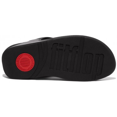 SANDALIAS FITFLOP GB4 LULU OPUL TOE-POST BLACK