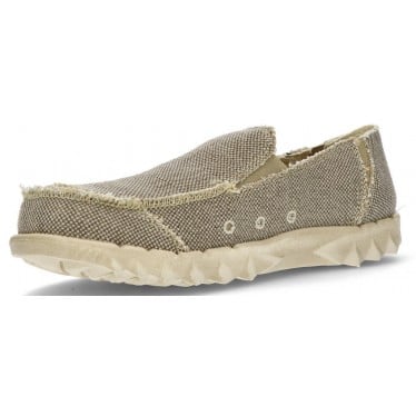 MOCASINES DUDE FARTY BRAIDED M BEIGE
