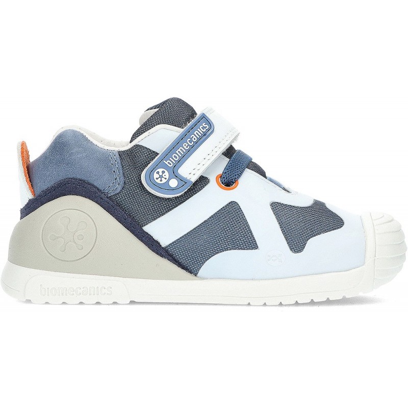 DEPORTIVAS BIOMECANICS BEBE NIÑO 222131 AZUL_BLANCO