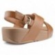 SANDALIAS FITFLOP LULU CROSS BACK STRAP BROWN