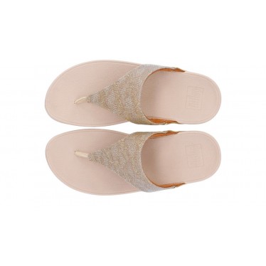 SANDALIAS FITFLOP LULU GLITZ ET8 PLATINO