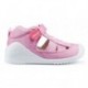 SANDALIAS BIOMECANICS LONA BEBÉ ANAIS FUCSIA