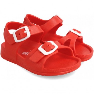 SANDALIA UNISEX RESISTENTE AL AGUA SANDY ROJO