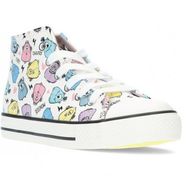 BOTINES CONGUITOS MONSTERS 28313 WHITE