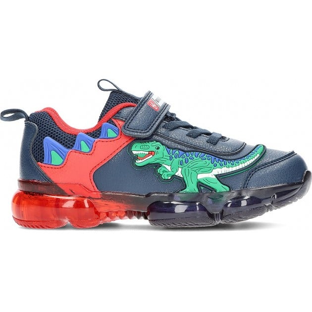 DEPORTIVA BULL BOYS T-REX CON LUZ DNAL-2208 AZUL DEPORTIVA BULL BOYS T-REX CON LUZ DNAL-2208 AZUL