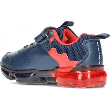 DEPORTIVA BULL BOYS T-REX CON LUZ DNAL-2208 AZUL
