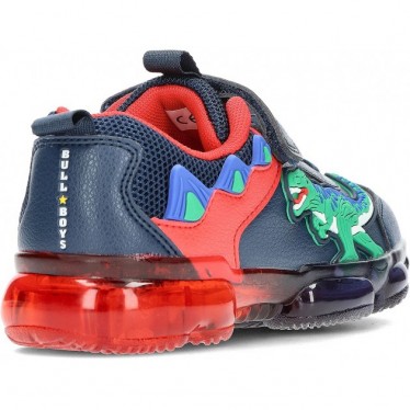 DEPORTIVA BULL BOYS T-REX CON LUZ DNAL-2208 AZUL