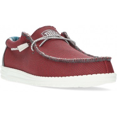 MOCASINES DUDE WALLYSOXTRIPLE RED