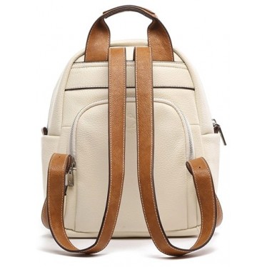 MOCHILA ABBACINO RECYCLED 80578 BEIGE