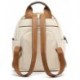 MOCHILA ABBACINO RECYCLED 80578 BEIGE