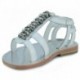 OCA LOCA SANDALIA BEBE STRASS BLANCO