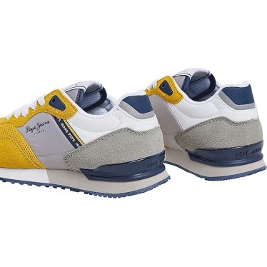 SNEAKERS PEPE JEANS LONDON URBAN B PBS40002 YELLOW