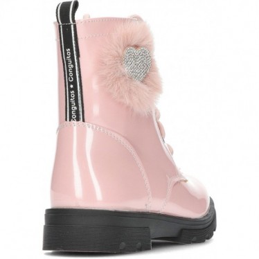 BOTAS CONGUITOS LACE UP POMPOM 305029 PINK