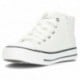 ZAPATILLAS ALTAS CONGUITOS UNISEX 28302 BLANCO