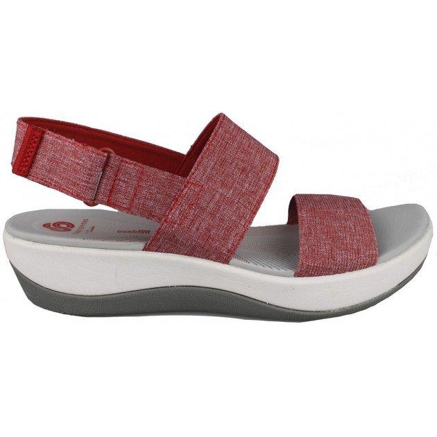 SANDALIAS CLARKS ARLA JACORY ROJO