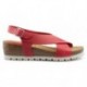 SANDALIAS INTERBIOS PLANE ROJO