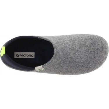 PANTUFLAS UNISEX VICTORIA 1081115 NORTE FIELTRO GRIS