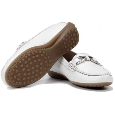 MOCASINES FLUCHOS BRUNI FLOTER F0804 BLANCO