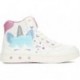 BOTINES GEOX J. SKYLIN GLITTER J368WC BLANCO