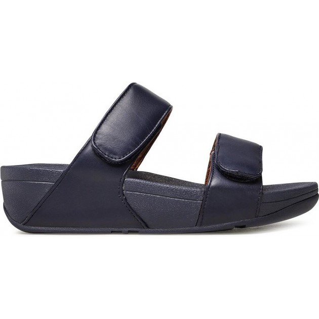 SANDALIAS FITFLOP FV6 LULU ADJUSTABLE LEATHER SLIDES MIDNIGHT_NAVY SANDALIAS FITFLOP FV6 LULU ADJUSTABLE LEATHER SLIDES MIDNIGHT_NAVY