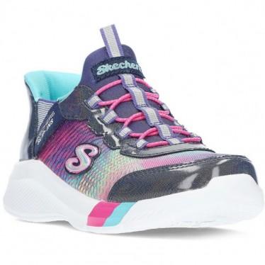 DEPORTIVA SKECHERS SLIP-INS DREAMY LITES 303514L NAVY_RAINBOW