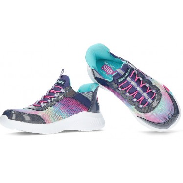 DEPORTIVA SKECHERS SLIP-INS DREAMY LITES 303514L NAVY_RAINBOW